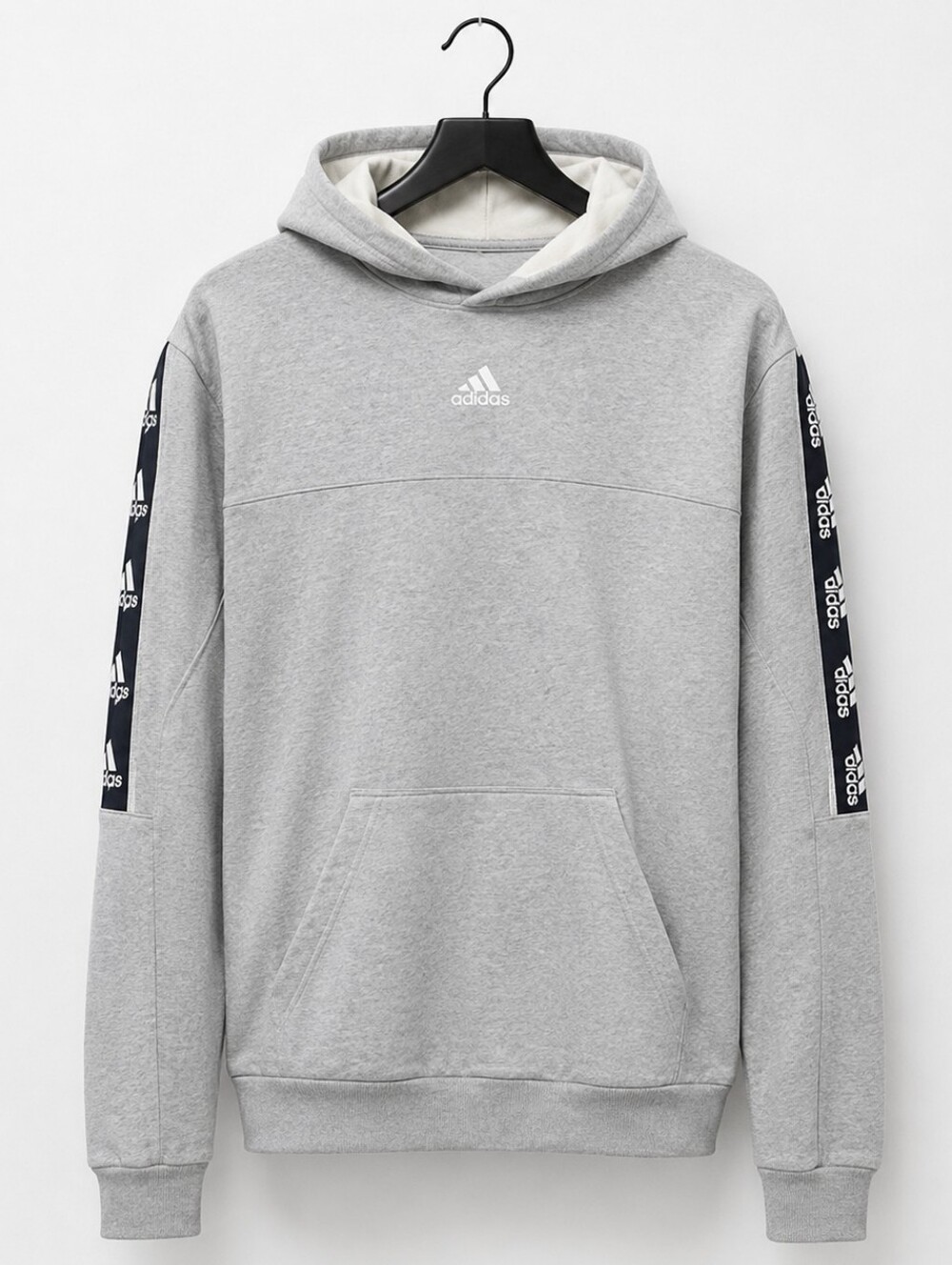 adidas Light Gray Sweatshirt Hoodie